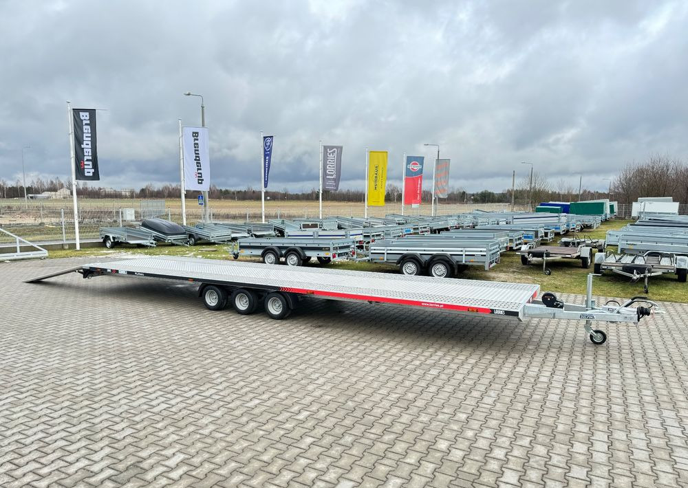 Lorries PL35-8521 laweta na dwa auta 3500kg wypełnienie podłogi ALU 3 osie - קרון נגרר בהובלה אוטומטית: תמונה 1 Lorries PL35-8521 laweta na dwa auta 3500kg wypełnienie podłogi ALU 3 osie - קרון נגרר בהובלה אוטומטית: תמונה 1
