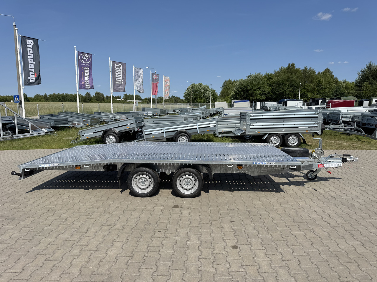 NIEWIADÓW Jupiter 4.5 - 450 x 210 cm / 2700 kg - קרון נגרר בהובלה אוטומטית: תמונה 2 NIEWIADÓW Jupiter 4.5 - 450 x 210 cm / 2700 kg - קרון נגרר בהובלה אוטומטית: תמונה 2