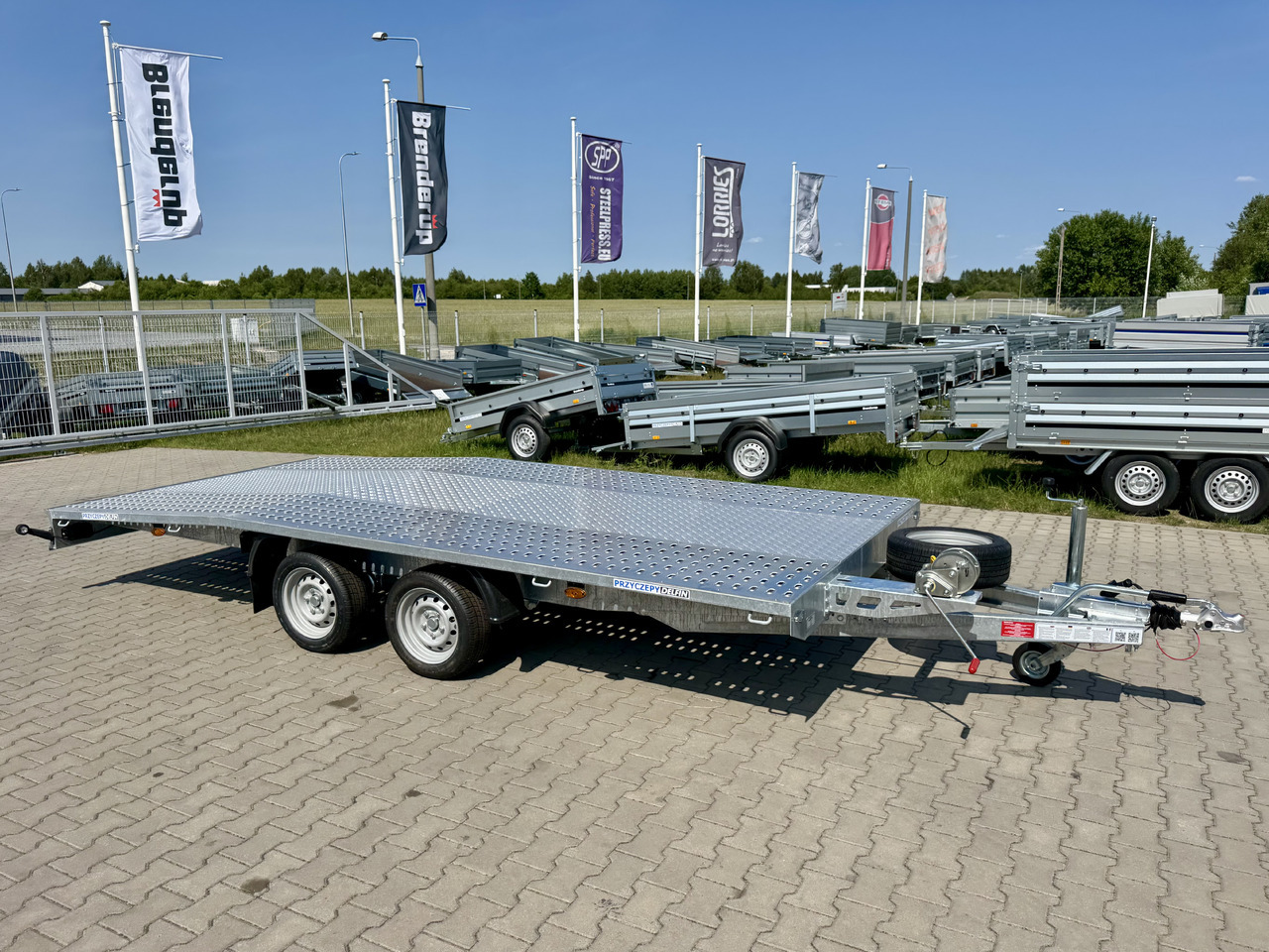 NIEWIADÓW Jupiter 4.5 - 450 x 210 cm / 2700 kg - קרון נגרר בהובלה אוטומטית: תמונה 1 NIEWIADÓW Jupiter 4.5 - 450 x 210 cm / 2700 kg - קרון נגרר בהובלה אוטומטית: תמונה 1