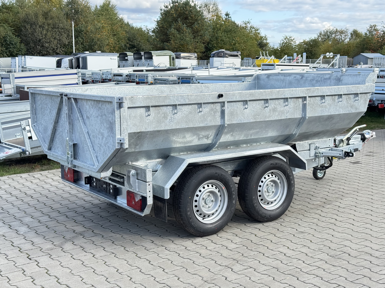 NIEWIADÓW KPW3530.18HT EPP | 300×180cm / 3500kg / kiper wywrotka tipper, muldenkipper - קרון נגרר עם מזהיר: תמונה 3 NIEWIADÓW KPW3530.18HT EPP | 300×180cm / 3500kg / kiper wywrotka tipper, muldenkipper - קרון נגרר עם מזהיר: תמונה 3