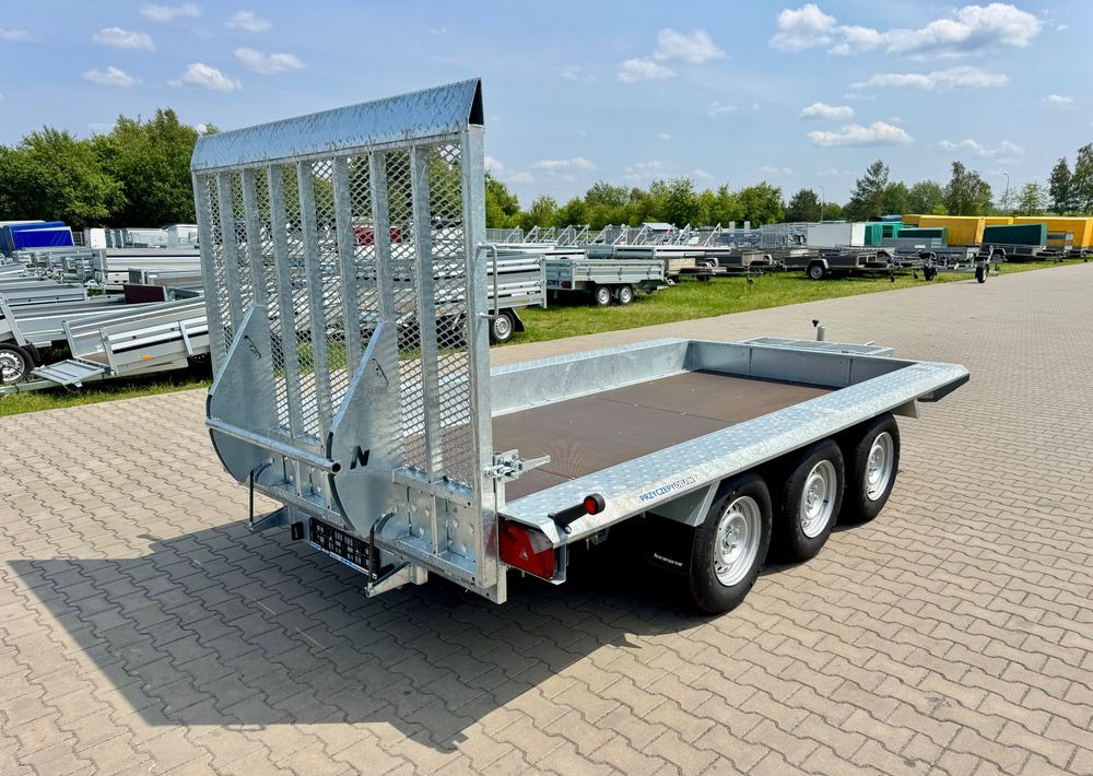 Niewiadów KN401835T - 400 x 185 cm | 2570kg ładowności | trap stalowy | 3-osiowa budowlanka - קרון נגרר לצמחים: תמונה 3 Niewiadów KN401835T - 400 x 185 cm | 2570kg ładowności | trap stalowy | 3-osiowa budowlanka - קרון נגרר לצמחים: תמונה 3