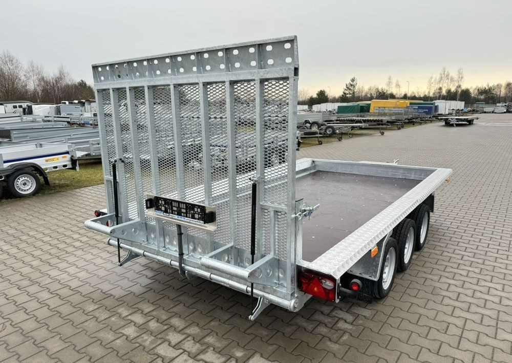 Wiola B3540 MAX - 400 x 170 cm | 2546kg ładowności | trap stalowy | 3-osiowa budowlanka - קרון נגרר לצמחים: תמונה 5 Wiola B3540 MAX - 400 x 170 cm | 2546kg ładowności | trap stalowy | 3-osiowa budowlanka - קרון נגרר לצמחים: תמונה 5