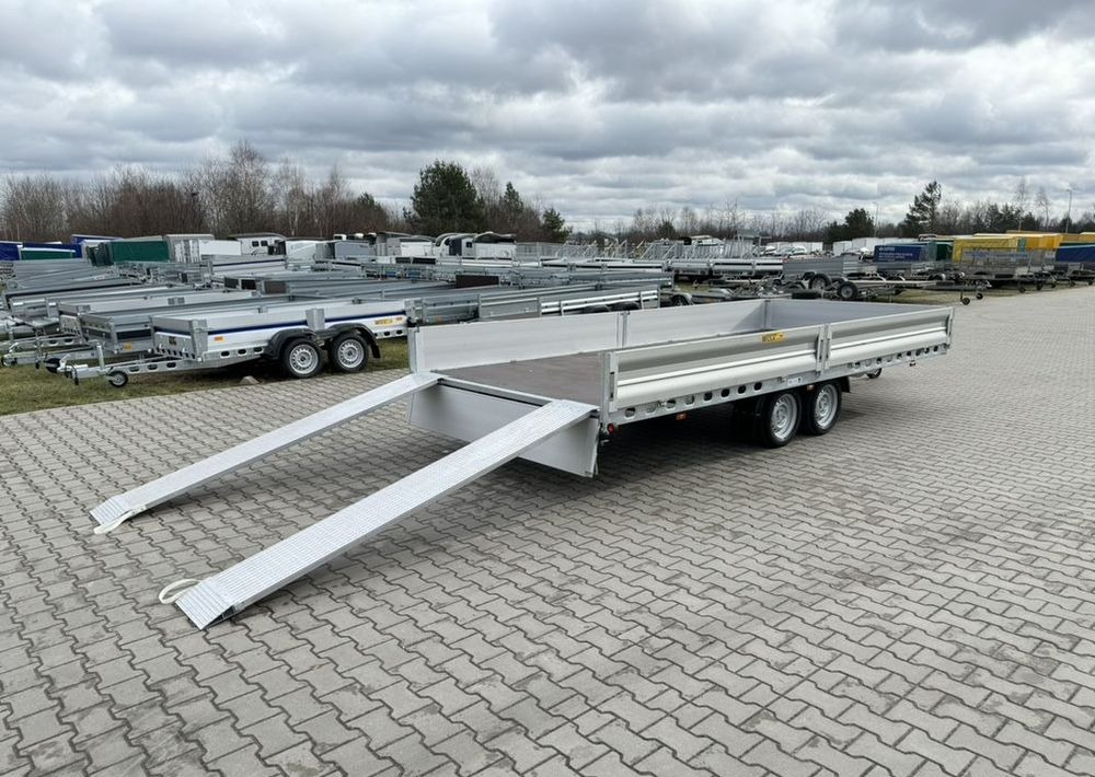 Wiola Multitrailer 3.5S | 500 x 210 cm | najazdy aluminiowe | burty aluminiowe - קרון נגרר צד נופל/ שטוח: תמונה 2 Wiola Multitrailer 3.5S | 500 x 210 cm | najazdy aluminiowe | burty aluminiowe - קרון נגרר צד נופל/ שטוח: תמונה 2