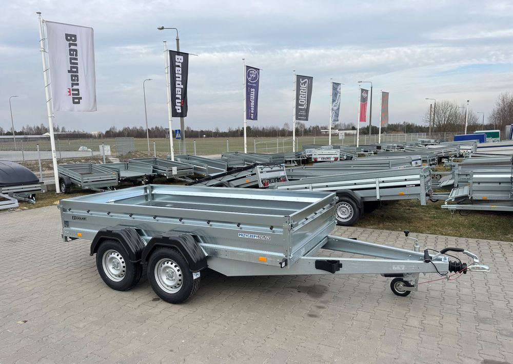 ZASŁAW 300TH - 2000kg / 300 x 150 cm - קרון נגרר צד נופל/ שטוח: תמונה 1 ZASŁAW 300TH - 2000kg / 300 x 150 cm - קרון נגרר צד נופל/ שטוח: תמונה 1