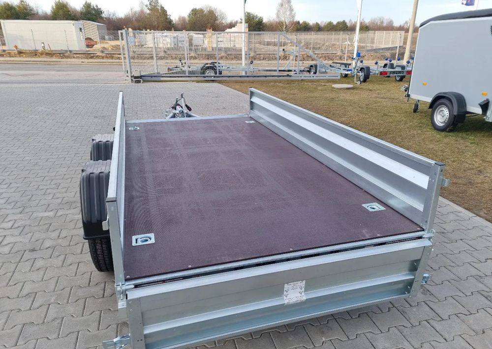 ZASŁAW 300TH - 2000kg / 300 x 150 cm - קרון נגרר צד נופל/ שטוח: תמונה 2 ZASŁAW 300TH - 2000kg / 300 x 150 cm - קרון נגרר צד נופל/ שטוח: תמונה 2