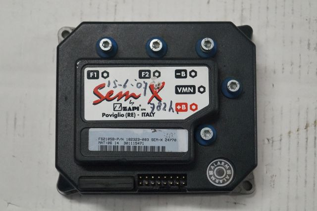 Atlet 301115471 | Stuur regeling Steering controller Zapi Sem X 24/70 182323-003 - ECU עבור ציוד לטיפול בחומרים: תמונה 1 Atlet 301115471 | Stuur regeling Steering controller Zapi Sem X 24/70 182323-003 - ECU עבור ציוד לטיפול בחומרים: תמונה 1