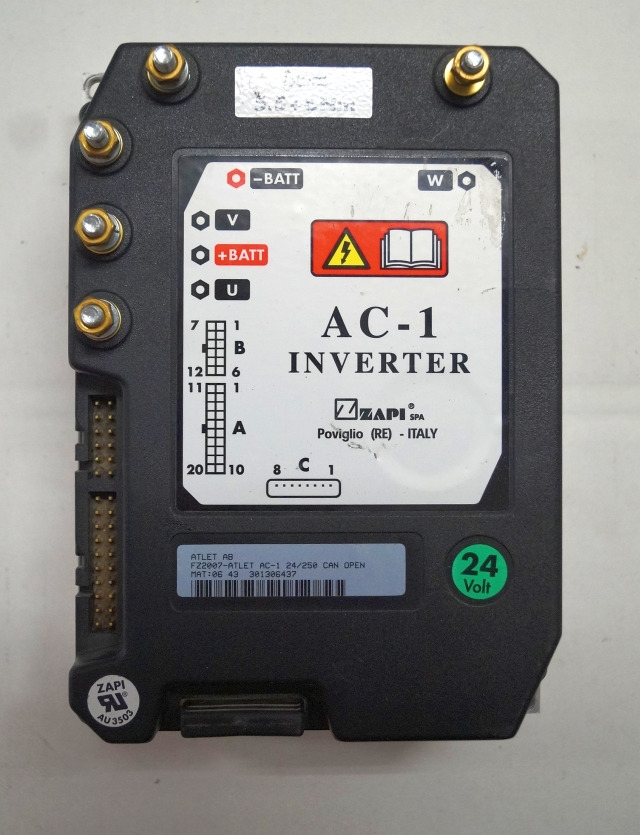 Atlet FZ2007 | AC-I converter FZ 2007 - Atlet AC-I 24/250 can opensn. 06 43 3013 - ECU עבור ציוד לטיפול בחומרים: תמונה 1 Atlet FZ2007 | AC-I converter FZ 2007 - Atlet AC-I 24/250 can opensn. 06 43 3013 - ECU עבור ציוד לטיפול בחומרים: תמונה 1