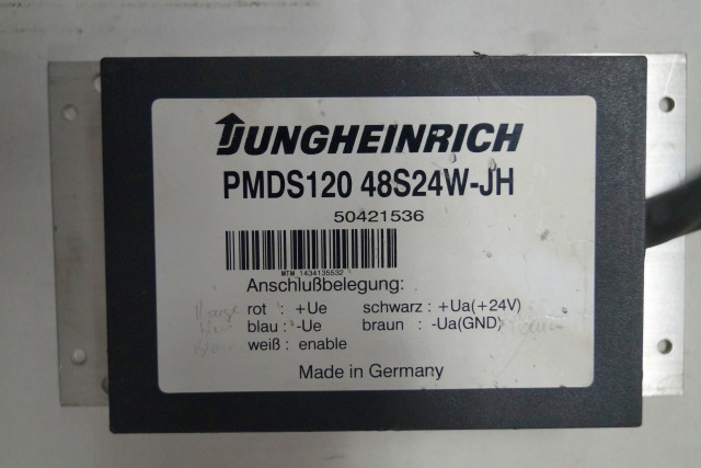 Jungheinrich 50421536 | Transformer 48-24V PMDS120 48 S24W JH sn. MTM1434135532 Transformer 48-24V PMDS120 48 S24W JH sn. MTM1434135532 - מערכת חשמל עבור ציוד לטיפול בחומרים: תמונה 2 Jungheinrich 50421536 | Transformer 48-24V PMDS120 48 S24W JH sn. MTM1434135532 Transformer 48-24V PMDS120 48 S24W JH sn. MTM1434135532 - מערכת חשמל עבור ציוד לטיפול בחומרים: תמונה 2