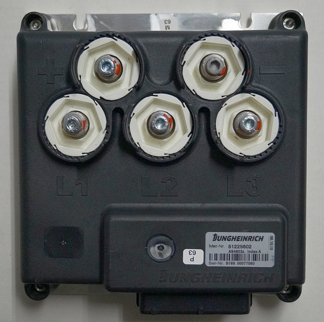 Jungheinrich 51225602 | Stuur regeling steering Controller AS4803 Z index A from - ECU עבור ציוד לטיפול בחומרים: תמונה 1 Jungheinrich 51225602 | Stuur regeling steering Controller AS4803 Z index A from - ECU עבור ציוד לטיפול בחומרים: תמונה 1