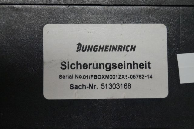 Jungheinrich 51303168 | Zekeringkast Fusebox sn. 51303168 Zekeringkast Fusebox sn. 51303168 - נתיך עבור ציוד לטיפול בחומרים: תמונה 2 Jungheinrich 51303168 | Zekeringkast Fusebox sn. 51303168 Zekeringkast Fusebox sn. 51303168 - נתיך עבור ציוד לטיפול בחומרים: תמונה 2