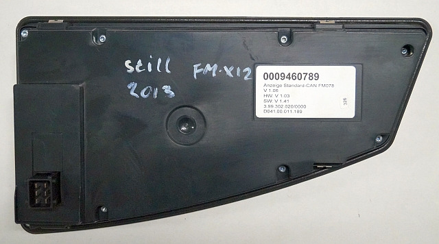 Still 0009460789 | Display Standard Can FM078 V1.06 HW V1.03 SW V1,41 399302020/ - לוח מחוונים עבור ציוד לטיפול בחומרים: תמונה 2 Still 0009460789 | Display Standard Can FM078 V1.06 HW V1.03 SW V1,41 399302020/ - לוח מחוונים עבור ציוד לטיפול בחומרים: תמונה 2