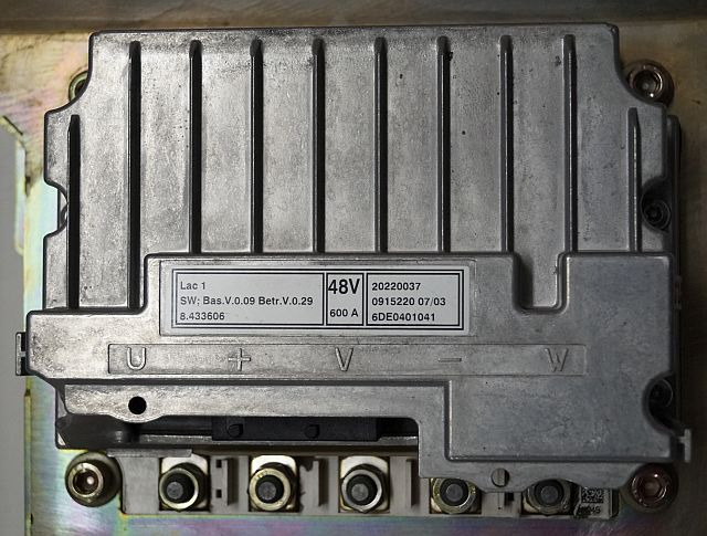 Still 20220037 | Controller set Lac1 sw. Bas V0.09 Betr V0,29 48V/600A Sn. 6DE04 - ECU עבור ציוד לטיפול בחומרים: תמונה 5 Still 20220037 | Controller set Lac1 sw. Bas V0.09 Betr V0,29 48V/600A Sn. 6DE04 - ECU עבור ציוד לטיפול בחומרים: תמונה 5