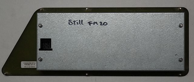 Still 426367 | Candis FM-i V1,4 sn. 112736058 from FM20 - לוח מחוונים עבור ציוד לטיפול בחומרים: תמונה 2 Still 426367 | Candis FM-i V1,4 sn. 112736058 from FM20 - לוח מחוונים עבור ציוד לטיפול בחומרים: תמונה 2