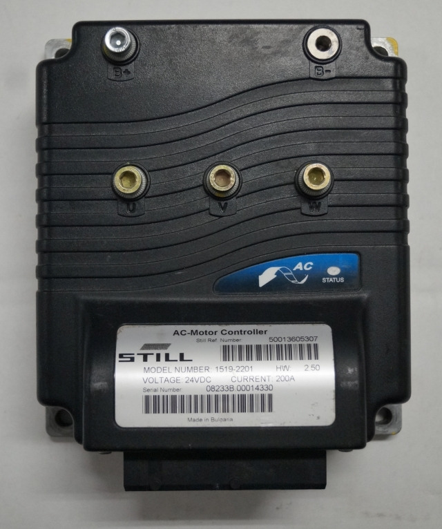 Still 50013605307 | AC Motor controller model 1519-2201 24v DC 200A sn. 08223 B - ECU עבור ציוד לטיפול בחומרים: תמונה 1 Still 50013605307 | AC Motor controller model 1519-2201 24v DC 200A sn. 08223 B - ECU עבור ציוד לטיפול בחומרים: תמונה 1