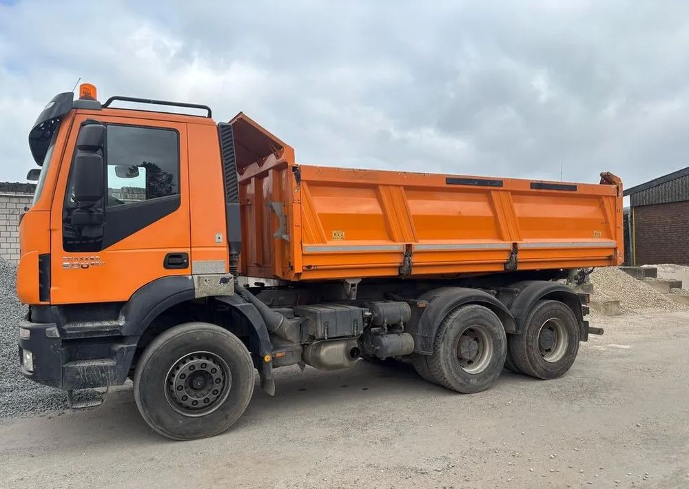 מזהיר Iveco TRAKKER 500 EEV | Meiller Bordmatik | Wywrotka trójstronna  | 6x4 | Euro 5 | Retarder | 500 KM: תמונה 7
