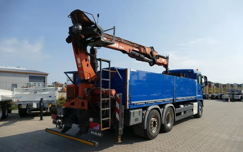 MAN TGS 26.460 – Platforma z żurawiem HDS tylnym do materiałów budowlanych / Retarder / 6x2 / Klima / Euro 6 - משאית מנוף, משאית צד נופל/ שטוחה: תמונה 4 MAN TGS 26.460 – Platforma z żurawiem HDS tylnym do materiałów budowlanych / Retarder / 6x2 / Klima / Euro 6 - משאית מנוף, משאית צד נופל/ שטוחה: תמונה 4