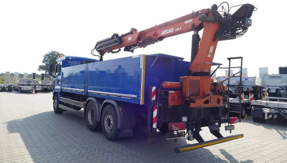 MAN TGS 26.460 – Platforma z żurawiem HDS tylnym do materiałów budowlanych / Retarder / 6x2 / Klima / Euro 6 - משאית מנוף, משאית צד נופל/ שטוחה: תמונה 3 MAN TGS 26.460 – Platforma z żurawiem HDS tylnym do materiałów budowlanych / Retarder / 6x2 / Klima / Euro 6 - משאית מנוף, משאית צד נופל/ שטוחה: תמונה 3