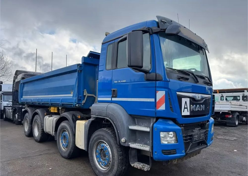 MAN TGS 35.440/ 8X4 / BB / Meiller 3-stronny wywrotka / Bordmatik  / Euro6 / Retarder - מזהיר: תמונה 4 MAN TGS 35.440/ 8X4 / BB / Meiller 3-stronny wywrotka / Bordmatik  / Euro6 / Retarder - מזהיר: תמונה 4