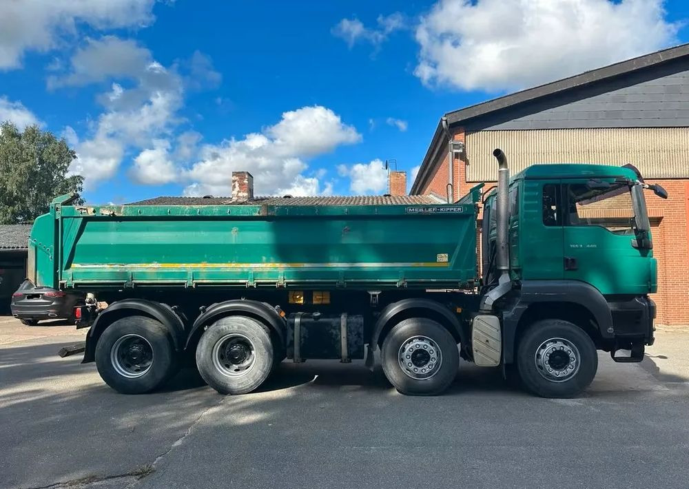 MAN TGS 35.440 8x4 Meiller Trójstronna wywrotka Bordmatik | Retarder | Euro 5 - מזהיר: תמונה 4 MAN TGS 35.440 8x4 Meiller Trójstronna wywrotka Bordmatik | Retarder | Euro 5 - מזהיר: תמונה 4