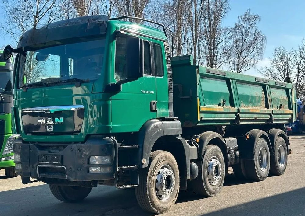 MAN TGS 35.440 8x4 | Wywrotka trójstronna | Meiller | Bordmatik | Retarder | Euro 5 | - מזהיר: תמונה 2 MAN TGS 35.440 8x4 | Wywrotka trójstronna | Meiller | Bordmatik | Retarder | Euro 5 | - מזהיר: תמונה 2