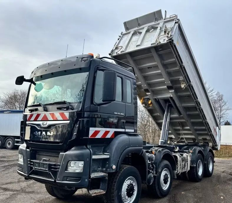 MAN TGS 35.460 / 8x6 – Meiller Trójstronna wywrotka / Euro 6c / Kamera / - מזהיר: תמונה 1 MAN TGS 35.460 / 8x6 – Meiller Trójstronna wywrotka / Euro 6c / Kamera / - מזהיר: תמונה 1