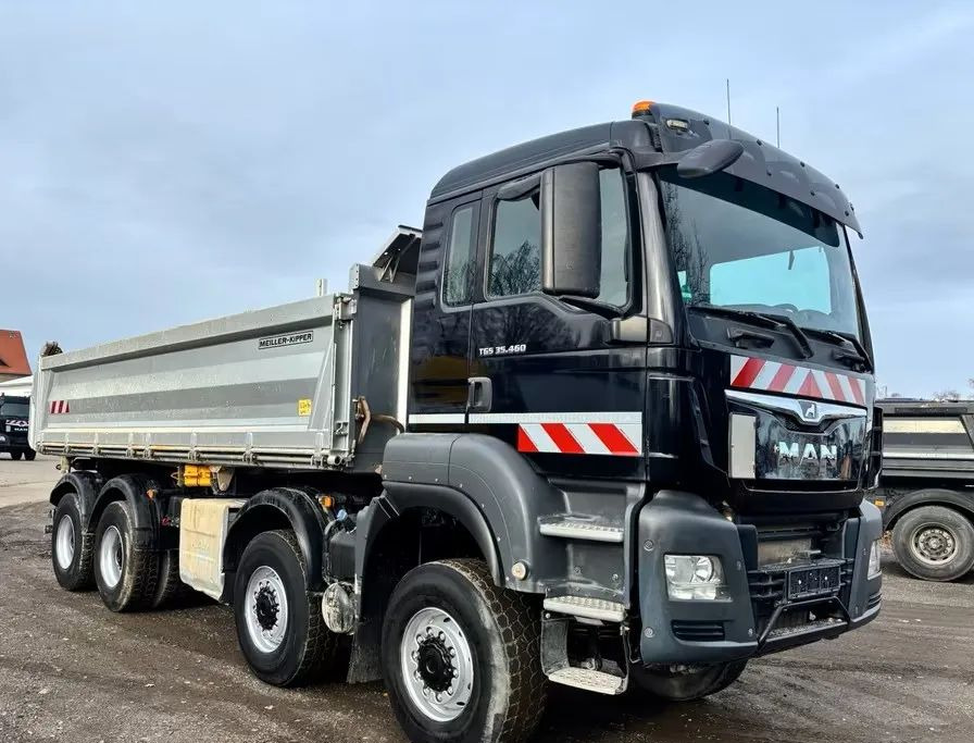 MAN TGS 35.460 / 8x6 – Meiller Trójstronna wywrotka / Euro 6c / Kamera / - מזהיר: תמונה 2 MAN TGS 35.460 / 8x6 – Meiller Trójstronna wywrotka / Euro 6c / Kamera / - מזהיר: תמונה 2