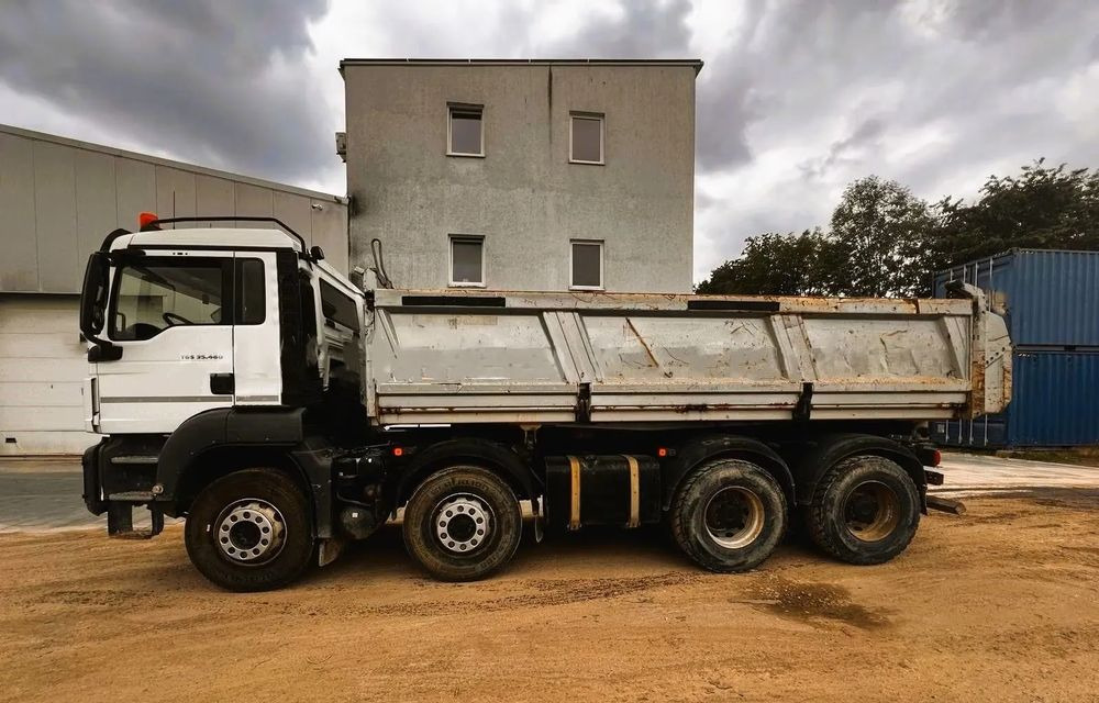 MAN TGS 35.460 I 8X4 I Bordmatik I Meiller 3-stronna wywrotka I Euro 6 I Retarder I - מזהיר: תמונה 5 MAN TGS 35.460 I 8X4 I Bordmatik I Meiller 3-stronna wywrotka I Euro 6 I Retarder I - מזהיר: תמונה 5