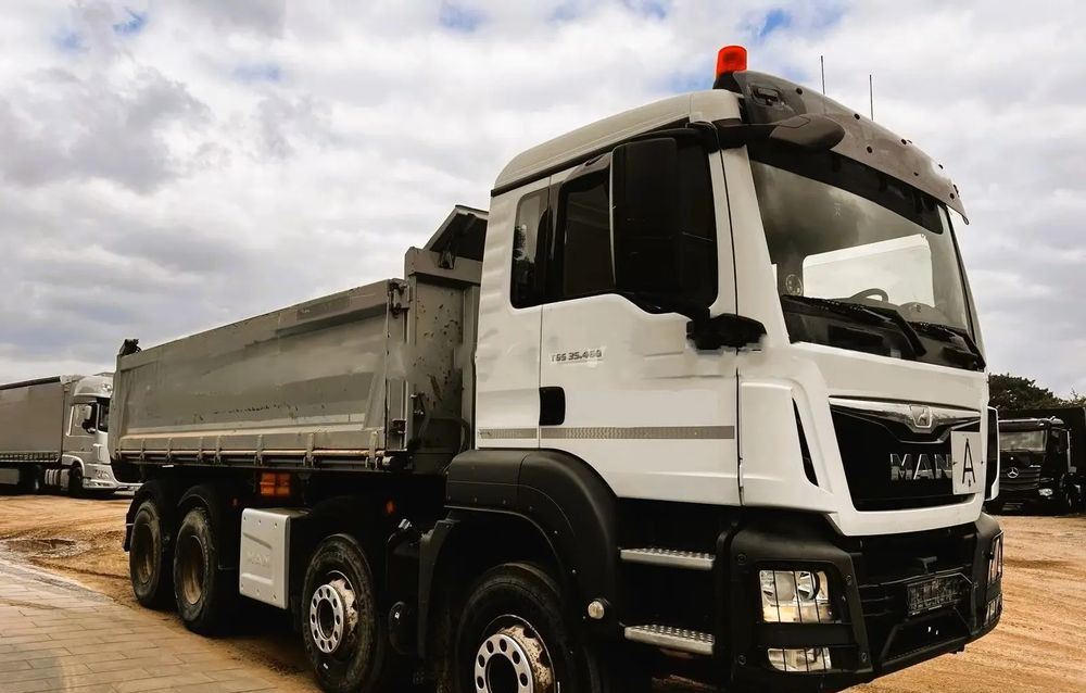 MAN TGS 35.460 I 8X4 I Bordmatik I Meiller 3-stronna wywrotka I Euro 6 I Retarder I - מזהיר: תמונה 3 MAN TGS 35.460 I 8X4 I Bordmatik I Meiller 3-stronna wywrotka I Euro 6 I Retarder I - מזהיר: תמונה 3