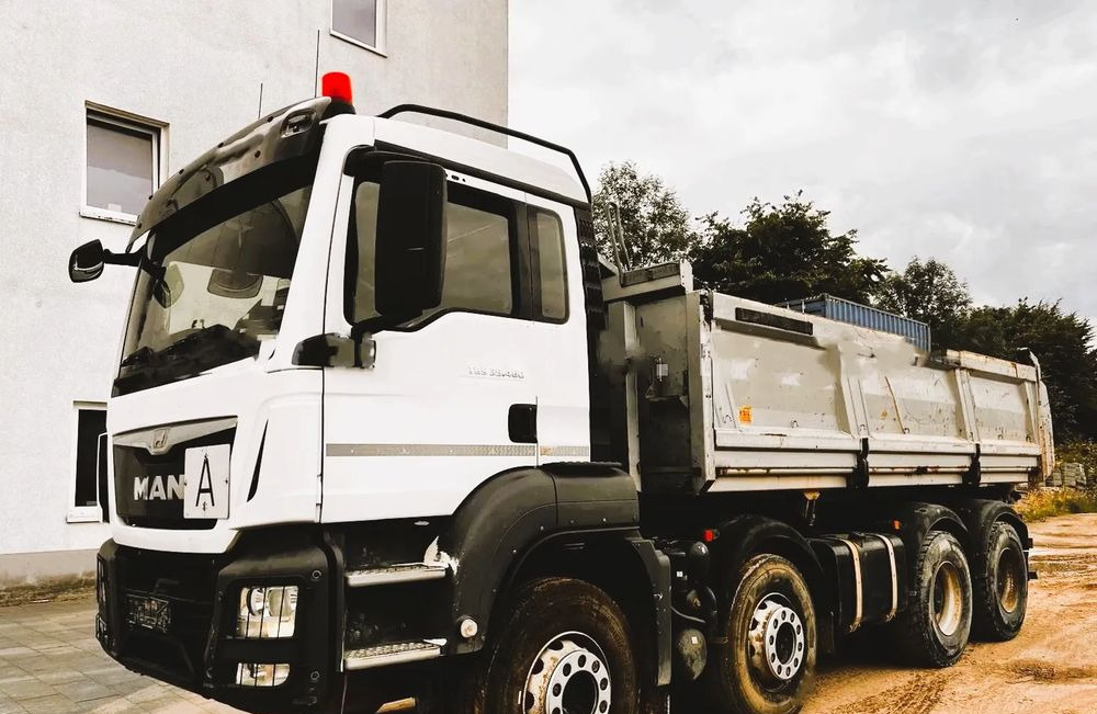 MAN TGS 35.460 I 8X4 I Bordmatik I Meiller 3-stronna wywrotka I Euro 6 I Retarder I - מזהיר: תמונה 1 MAN TGS 35.460 I 8X4 I Bordmatik I Meiller 3-stronna wywrotka I Euro 6 I Retarder I - מזהיר: תמונה 1