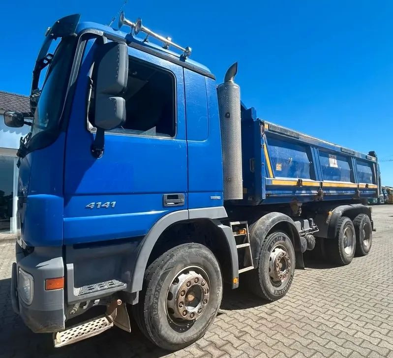 Mercedes-Benz ACTROS 4141 K 8x4 – wywrotka 3-stronna MEILLER- Retarder -Euro5 - מזהיר: תמונה 1 Mercedes-Benz ACTROS 4141 K 8x4 – wywrotka 3-stronna MEILLER- Retarder -Euro5 - מזהיר: תמונה 1