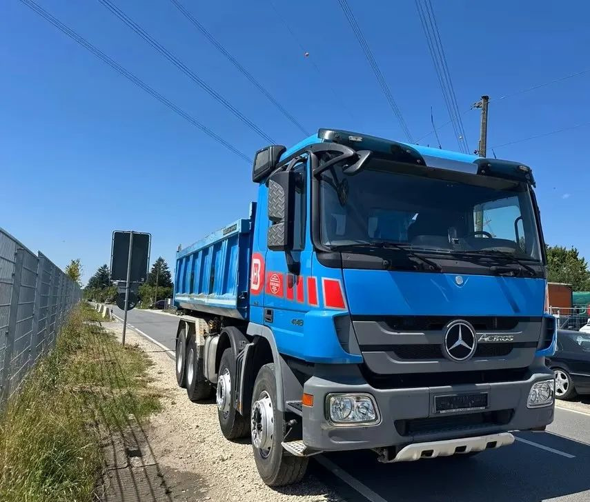 Mercedes-Benz ACTROS MP3 4148 MEILLER – wywrotka 2-stronna Bordmatic/ Retarder / Euro 5 - מזהיר: תמונה 4 Mercedes-Benz ACTROS MP3 4148 MEILLER – wywrotka 2-stronna Bordmatic/ Retarder / Euro 5 - מזהיר: תמונה 4