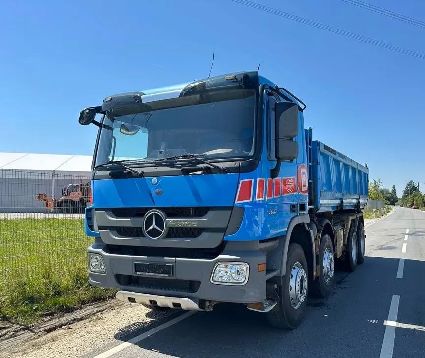 Mercedes-Benz ACTROS MP3 4148 MEILLER – wywrotka 2-stronna Bordmatic/ Retarder / Euro 5 - מזהיר: תמונה 1 Mercedes-Benz ACTROS MP3 4148 MEILLER – wywrotka 2-stronna Bordmatic/ Retarder / Euro 5 - מזהיר: תמונה 1