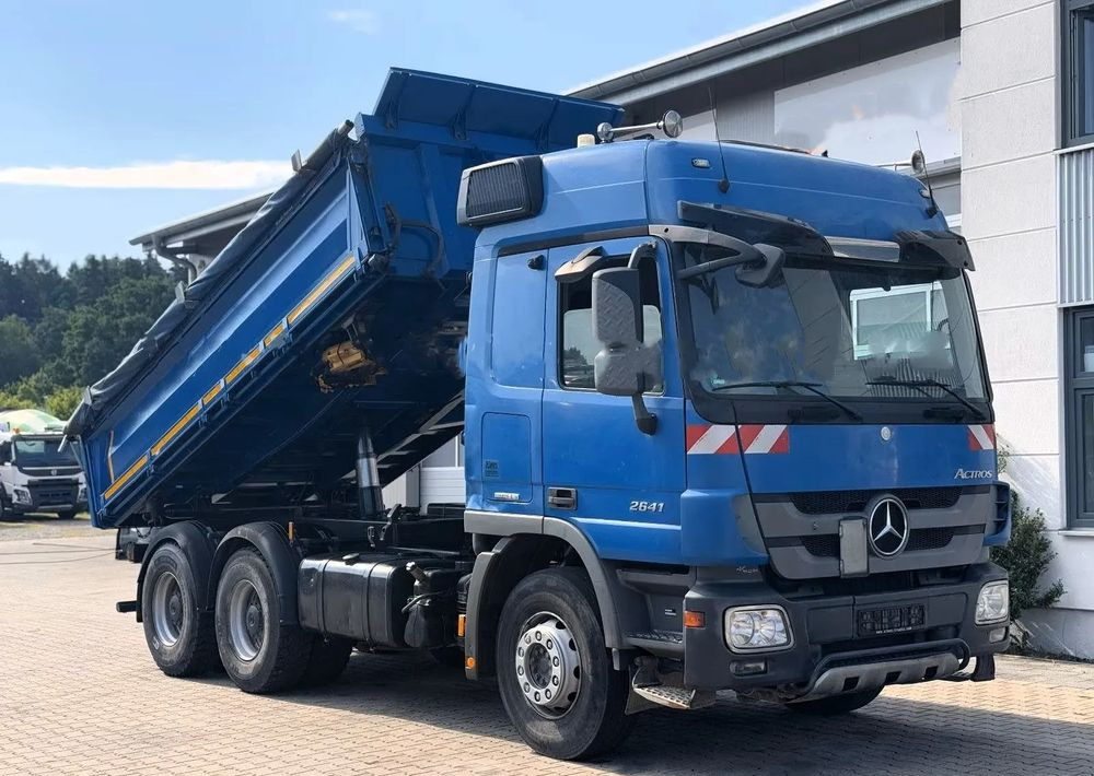 Mercedes-Benz Actros 6x4 / Meiller Trójstronny Wywrot / Bordmatic/ Retarder/ Euro 5/ Klimatyzacja - מזהיר: תמונה 2 Mercedes-Benz Actros 6x4 / Meiller Trójstronny Wywrot / Bordmatic/ Retarder/ Euro 5/ Klimatyzacja - מזהיר: תמונה 2