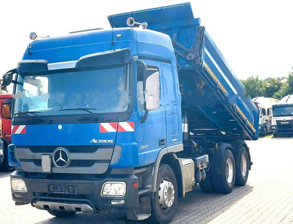 Mercedes-Benz Actros 6x4 / Meiller Trójstronny Wywrot / Bordmatic/ Retarder/ Euro 5/ Klimatyzacja - מזהיר: תמונה 1 Mercedes-Benz Actros 6x4 / Meiller Trójstronny Wywrot / Bordmatic/ Retarder/ Euro 5/ Klimatyzacja - מזהיר: תמונה 1