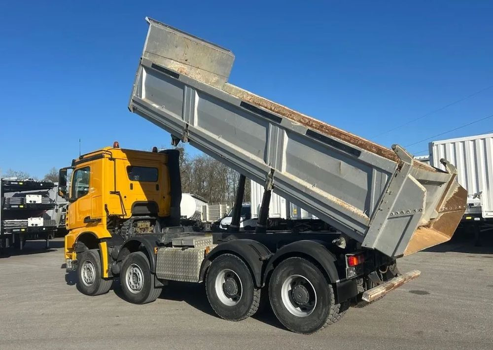 Mercedes-Benz Arocs 4145 8x4 | Meiller Kipper |Wywrotka trójstronna | Bordmatik | 453 KM | Euro 6 | 2018 - מזהיר: תמונה 5 Mercedes-Benz Arocs 4145 8x4 | Meiller Kipper |Wywrotka trójstronna | Bordmatik | 453 KM | Euro 6 | 2018 - מזהיר: תמונה 5