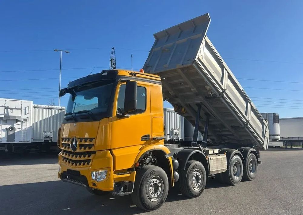 Mercedes-Benz Arocs 4145 8x4 | Meiller Kipper |Wywrotka trójstronna | Bordmatik | 453 KM | Euro 6 | 2018 - מזהיר: תמונה 1 Mercedes-Benz Arocs 4145 8x4 | Meiller Kipper |Wywrotka trójstronna | Bordmatik | 453 KM | Euro 6 | 2018 - מזהיר: תמונה 1