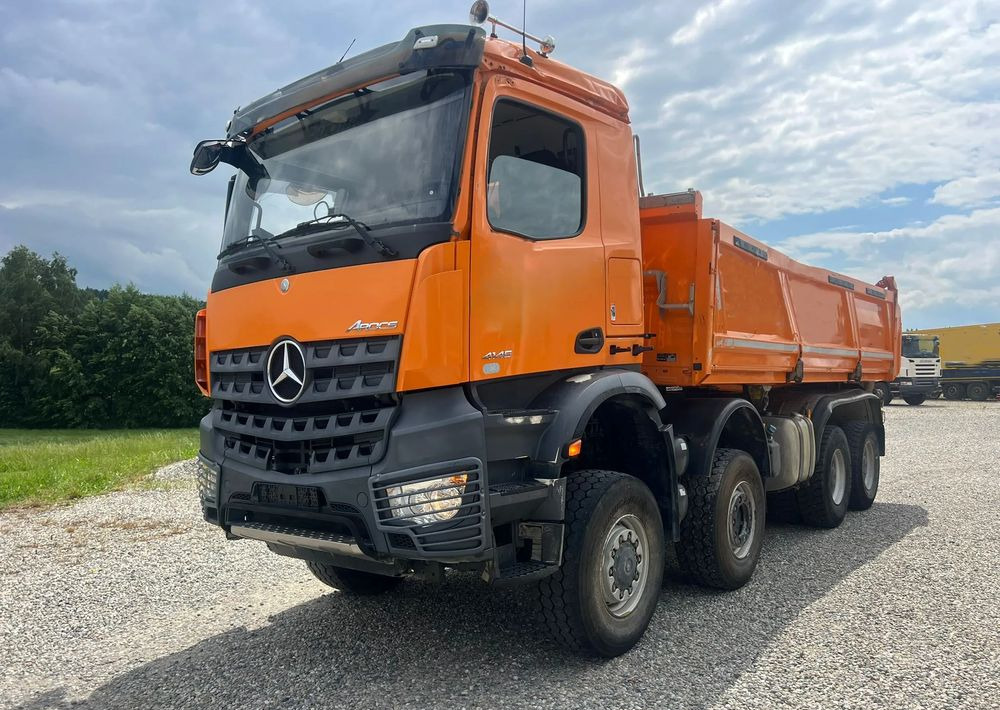 Mercedes-Benz Arocs 4145 | Wywrotka Meiller | 8x6 | Bordmatik | Allroad | Euro 6 | - מזהיר: תמונה 1 Mercedes-Benz Arocs 4145 | Wywrotka Meiller | 8x6 | Bordmatik | Allroad | Euro 6 | - מזהיר: תמונה 1