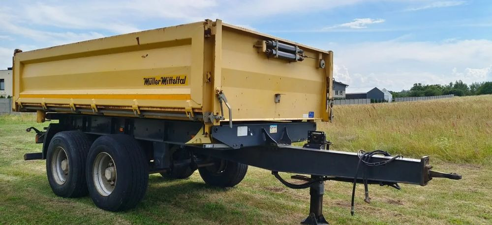 Miller Przyczepa Tandem R180 | Kipper Wywrotka trójstronna | Bordmatik- Manual | Zawieszenie pneumatyczne | Oś podnoszona|Stan idealny | - קרון נגרר עם מזהיר: תמונה 1 Miller Przyczepa Tandem R180 | Kipper Wywrotka trójstronna | Bordmatik- Manual | Zawieszenie pneumatyczne | Oś podnoszona|Stan idealny | - קרון נגרר עם מזהיר: תמונה 1