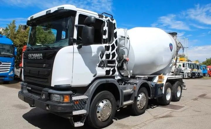 Scania G 410 8x4 – betonowóz Liebherr HTM 904 (9 m³) - משאית מערבלת בטון: תמונה 2 Scania G 410 8x4 – betonowóz Liebherr HTM 904 (9 m³) - משאית מערבלת בטון: תמונה 2