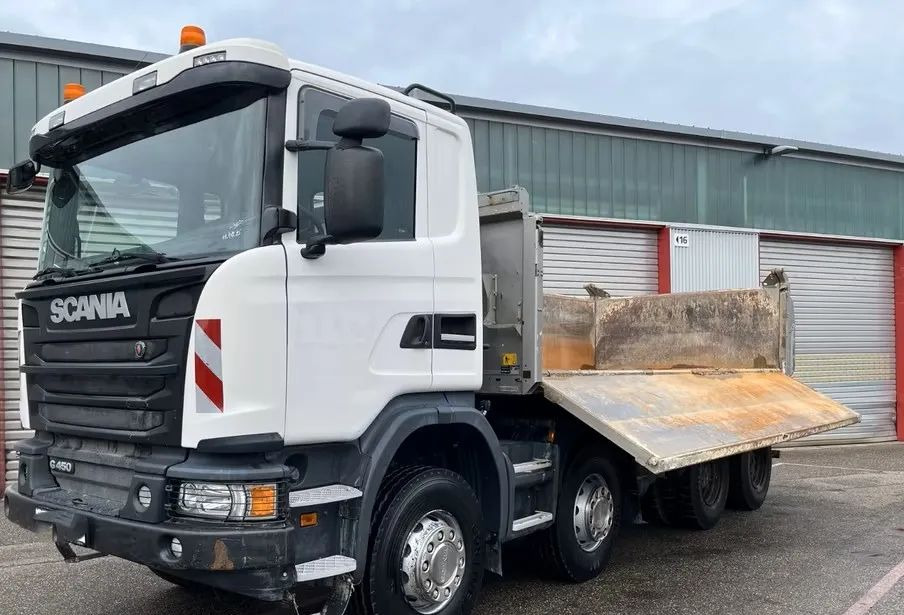Scania G 450 8x4 | Meiller Bordmatik Wywrotka trójstronna | Retarder | 298.000 km!!!! | Euro 6 |1 właściciel - מזהיר: תמונה 4 Scania G 450 8x4 | Meiller Bordmatik Wywrotka trójstronna | Retarder | 298.000 km!!!! | Euro 6 |1 właściciel - מזהיר: תמונה 4