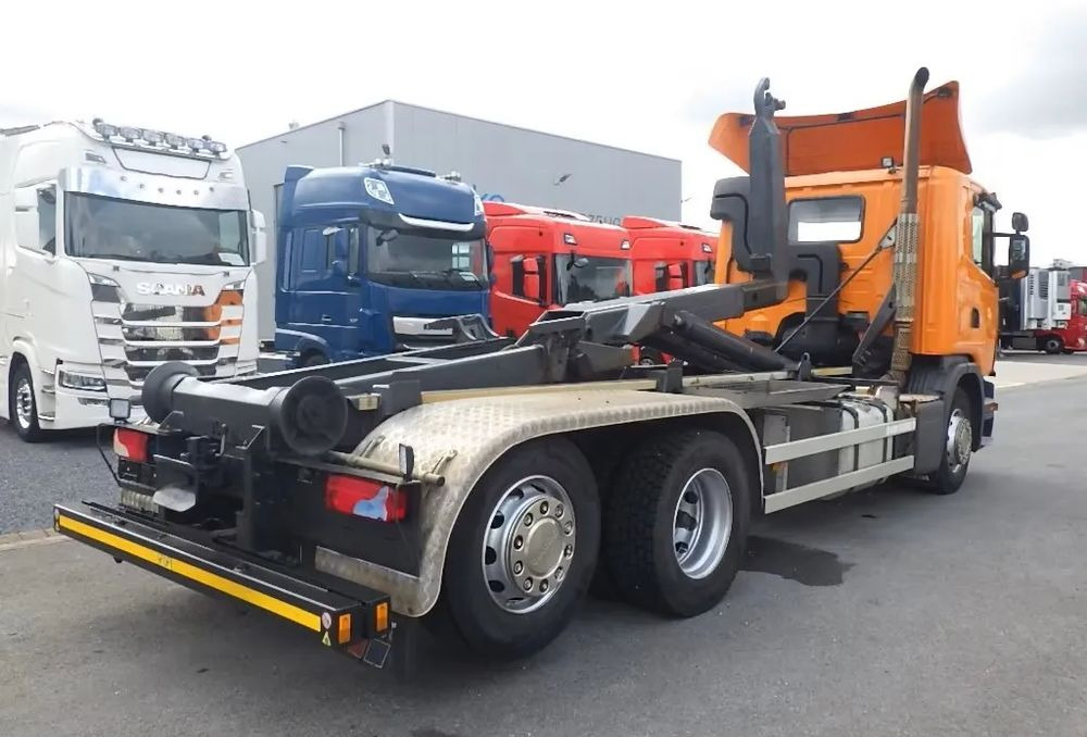 Scania G 450 — Hakowiec / Retarder / Pełna pneumatyka / Skrętna oś / Euro 6/ 6x2 - משאית הרמת וו: תמונה 4 Scania G 450 — Hakowiec / Retarder / Pełna pneumatyka / Skrętna oś / Euro 6/ 6x2 - משאית הרמת וו: תמונה 4
