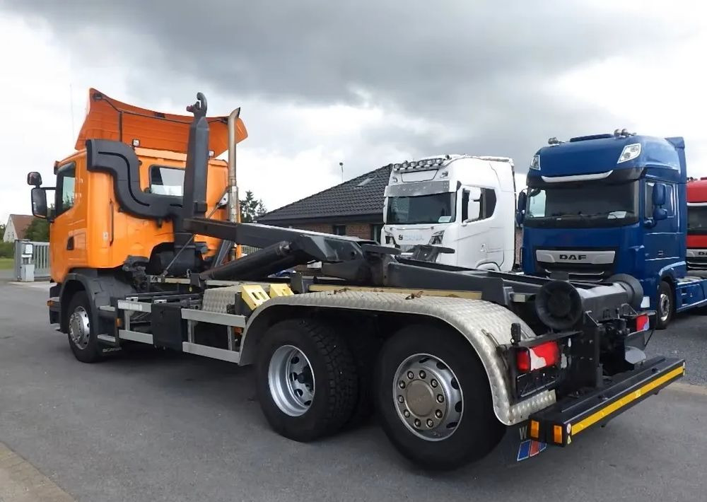 Scania G 450 — Hakowiec / Retarder / Pełna pneumatyka / Skrętna oś / Euro 6/ 6x2 - משאית הרמת וו: תמונה 3 Scania G 450 — Hakowiec / Retarder / Pełna pneumatyka / Skrętna oś / Euro 6/ 6x2 - משאית הרמת וו: תמונה 3