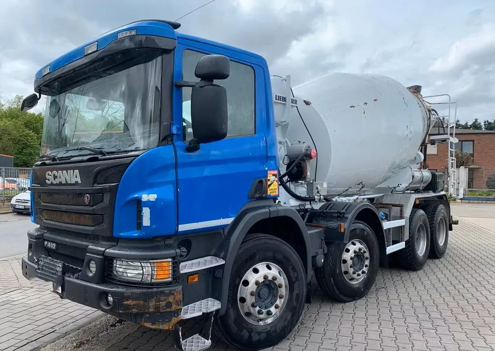 Scania P410 8x4 – Betoniarka Liebherr 9 m³/ Euro 5 / Retarder - משאית מערבלת בטון: תמונה 1 Scania P410 8x4 – Betoniarka Liebherr 9 m³/ Euro 5 / Retarder - משאית מערבלת בטון: תמונה 1