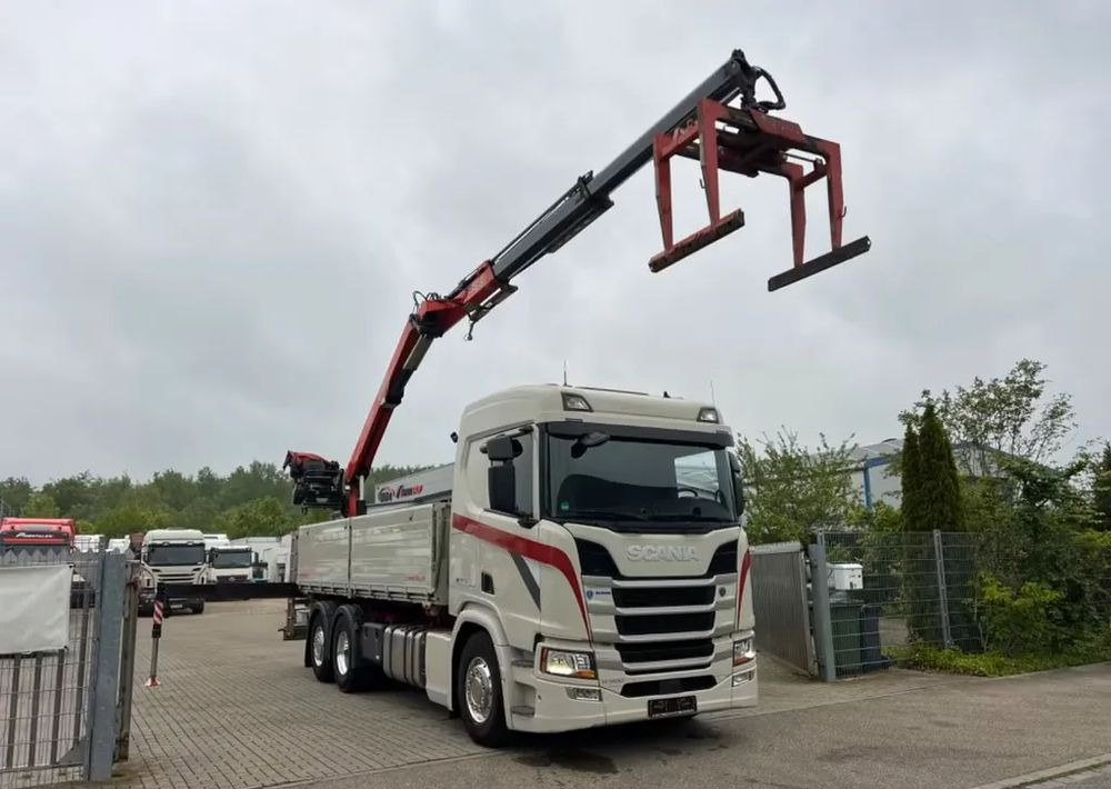 Scania R500 Baustoff / 2-stronna wywrotka Schwarzmüller /HDS Fassi F215 / Euro 6 / Napęd na tylną oś - מזהיר, משאית מנוף: תמונה 5 Scania R500 Baustoff / 2-stronna wywrotka Schwarzmüller /HDS Fassi F215 / Euro 6 / Napęd na tylną oś - מזהיר, משאית מנוף: תמונה 5