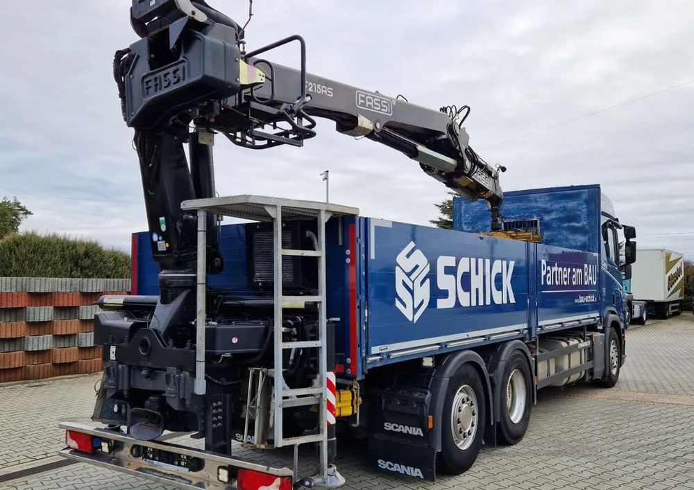 Scania Scania/ R 500/ 6x2 /Fassi F 215 AS - משאית צד נופל/ שטוחה, משאית מנוף: תמונה 5 Scania Scania/ R 500/ 6x2 /Fassi F 215 AS - משאית צד נופל/ שטוחה, משאית מנוף: תמונה 5