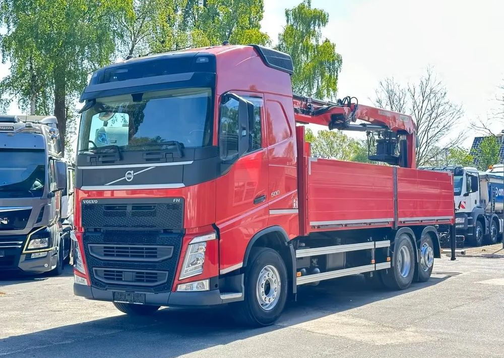 Volvo FH460 6x2 oś podnoszona – HDS Palfinger PK18.001L SLD3 / Euro 6C / 147 000 km! - משאית צד נופל/ שטוחה, משאית מנוף: תמונה 1 Volvo FH460 6x2 oś podnoszona – HDS Palfinger PK18.001L SLD3 / Euro 6C / 147 000 km! - משאית צד נופל/ שטוחה, משאית מנוף: תמונה 1
