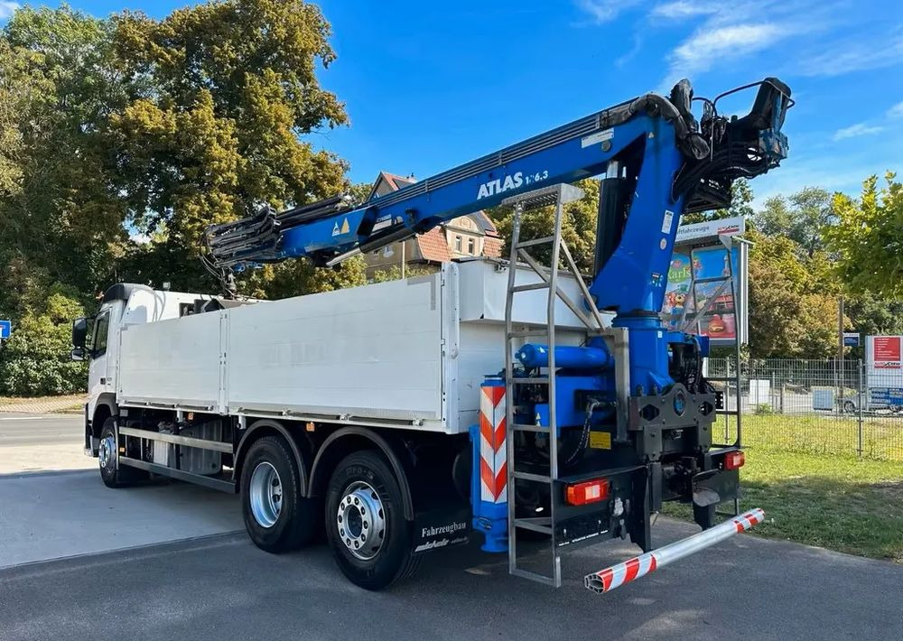 Volvo FM420 6x2 | HDS Atlas AK 186-3 z przestrzenią ładunkową | Euro6 |238 000 km - משאית צד נופל/ שטוחה, משאית מנוף: תמונה 2 Volvo FM420 6x2 | HDS Atlas AK 186-3 z przestrzenią ładunkową | Euro6 |238 000 km - משאית צד נופל/ שטוחה, משאית מנוף: תמונה 2