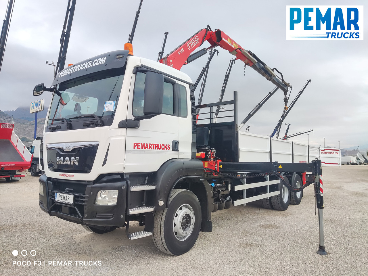 MAN TGS 26.360 6X4 GRUA CAJA FIJA EURO 6 - משאית מנוף: תמונה 1 MAN TGS 26.360 6X4 GRUA CAJA FIJA EURO 6 - משאית מנוף: תמונה 1