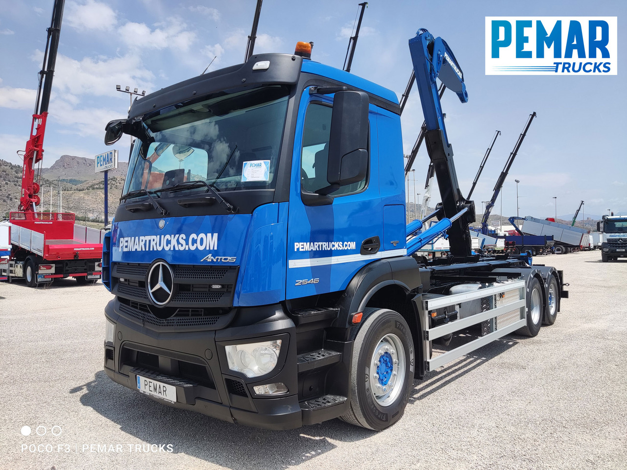 MERCEDES-BENZ ANTOS 2546 6X2 MULTILIFT - מוביל מכולות/ משאית החלפת גוף: תמונה 1 MERCEDES-BENZ ANTOS 2546 6X2 MULTILIFT - מוביל מכולות/ משאית החלפת גוף: תמונה 1