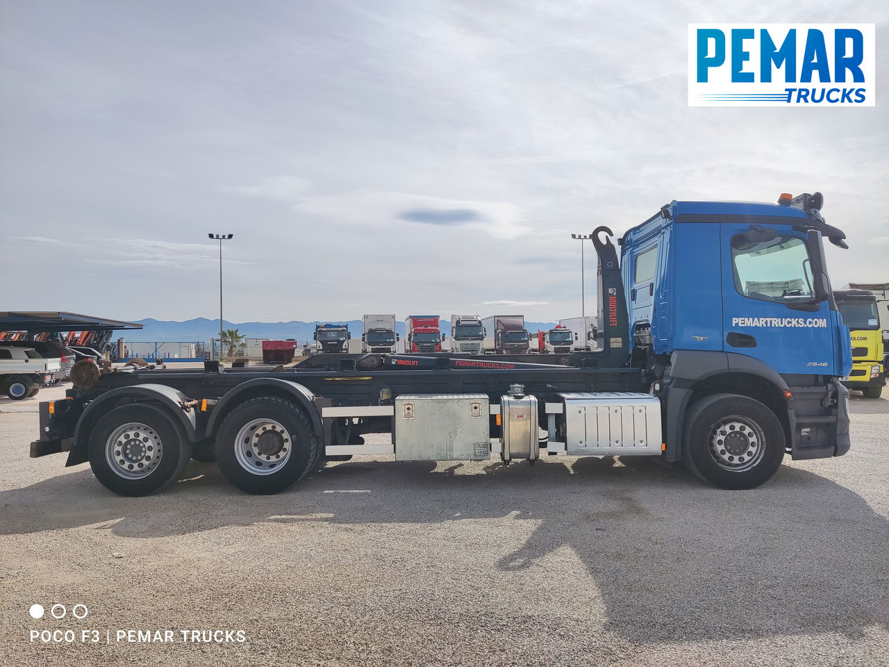 MERCEDES-BENZ ANTOS 2546 6X2 MULTILIFT - מוביל מכולות/ משאית החלפת גוף: תמונה 5 MERCEDES-BENZ ANTOS 2546 6X2 MULTILIFT - מוביל מכולות/ משאית החלפת גוף: תמונה 5